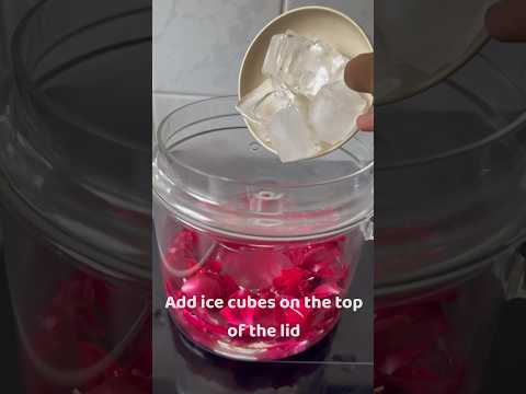 How to make rose water at home🌹