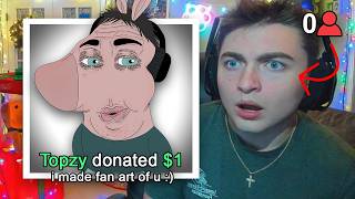 I Sent Disturbing Fan Art to Streamers With 0 Viewers