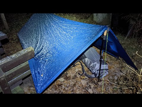 Schafft Ultraleichtausrüstung eine Nacht mit Schnee?