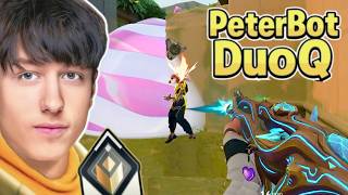 PeterBot DOMINATES High Elo Lobbies With Rise in Valorant⚡(Full Stream)