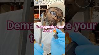 How to demagnetize your tools for free! #Wesdoesit #woodworker #carver #builder #Diy #1stdayoftools