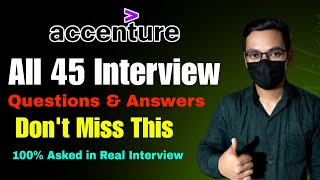 All 45 Accenture Interview Questions & Answers 2026 | Accenture Interview Questions Crack Interview