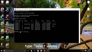 Regaining unallocated space - Diskpart