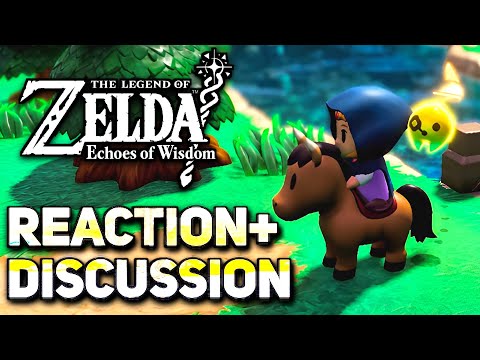 Is That TOTK In 2D? | The Legend of Zelda: Echoes of Wisdom Trailer 2 Reaction + Discussion