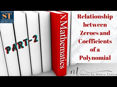 Polynomials | Relationship Between Zeroes and Coefficients of a Polynomial | Examples of Ex 2.2