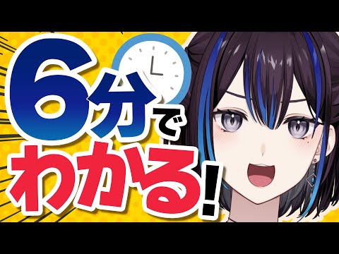 【切り抜き】6分でわかる個人勢VTuber悠針れい【まとめ】#ゆうばりビデオ