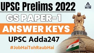 UPSC Answer Key 2022 | UPSC GS Paper 1 (All Asked Questions & Answers )