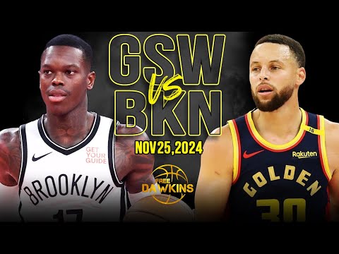 Golden State Warriors vs Brooklyn Nets Full Game Highlights | Nov 25, 2024 | FreeDawkins