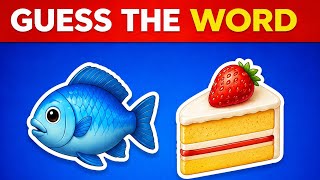 Guess The WORD By Emojis? 🧊🍦 Emoji Word Challenge