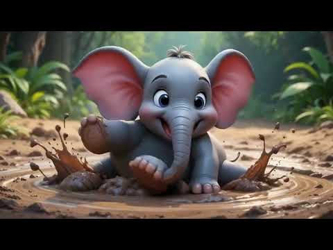 Ek Mota Haathi Ghoomne Chala | Hindi Rhyme for Kids | MiniMinds