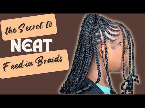 From Start to Sleek Finish ✨ | Easy Feed-In Braids Protective Style Tutorial