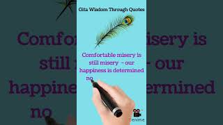 Gita Wisdom Through Quotes | Chaitanya Charan | Chapter 14 Versa 16 #gitaquotes #viral #shorts