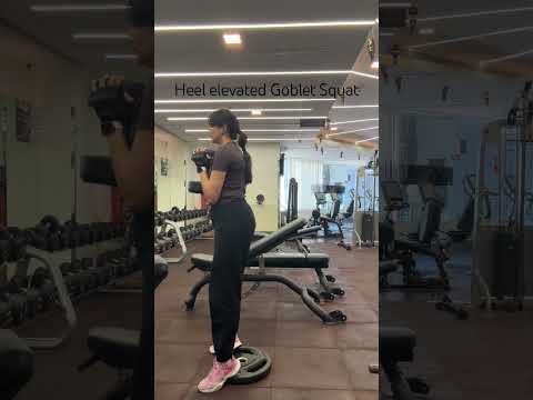 How to do Dumbbell Goblet Squat #gobletsquat #strengthtraining