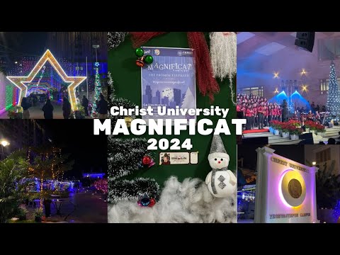 December at Christ University | Christmas Vibes on Campus 🎄☕✨ | Christ Universty Vlog | Magnificat 🤍