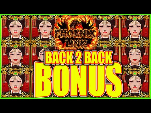 OMG BACK 2 BACK BONUS! You Will Never Believe This Feature Phoenix Link Slot Machine