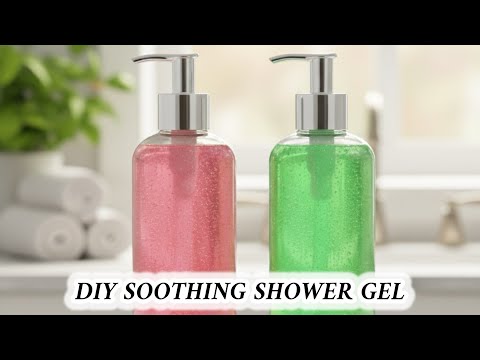 Soothing DIY Shower Gel Experiment! 💖💚