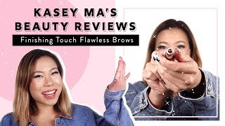 Finishing Touch Flawless Brows Review & Demo | As Seen on TV | Kasey Ma of TheStyleWright