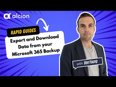How to Export and Download Data from your Microsoft 365 Backup