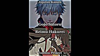 Gojo vs Reimu Hakurei #vs #vsbattle