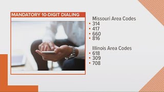 List: St. Louis area codes impacted by mandatory 10-digit dialing