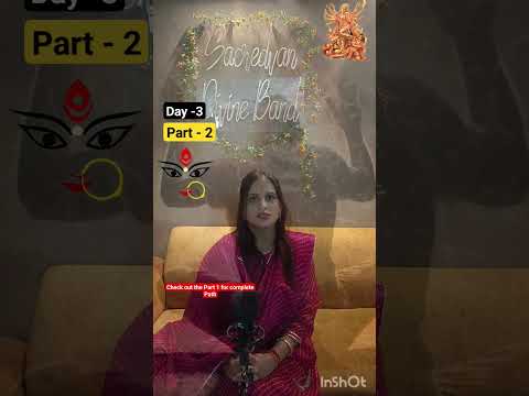 Day 3 मां चंद्रघंटा | Part 2 | Navratri path | jai Mata Di 🔱 #navratri #navratristatus