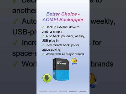 How to Backup External Hard Drive to Another External Drive (EASY & FREE) #externaldrive #databackup