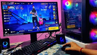 Intel i5 💻 F12400 High Graphics 🌿 PC Handcom Full Gameplay 🎯 In Free Fire Max #freefire