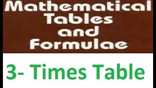 Learn 3 Times Multiplication Table Trick| Easy and fast way to learn | Math Tips and Tricks