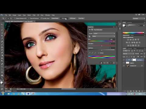 How to Change Eye Color -  Adobe Photoshop CS6 ( Tutorials )