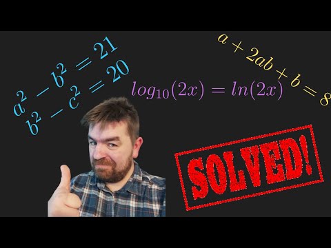 3 Impossible Math olympiad equations, system of equations and logarithmic equation compilations