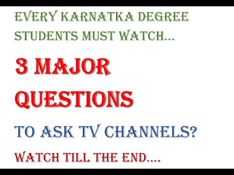ALL UNIVERSITY UPDATE | vtu updates today | Every degree student must watch