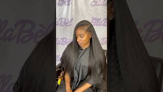 Her hair blends 100% PERFECTLY! This ALL hers #leaveout #sewinhair #naturalhair #protectivestyles