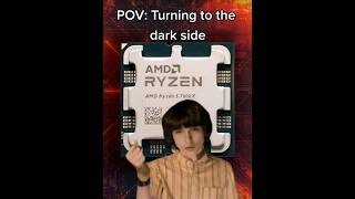 amd sometimes just does it better #amd #pc #pcgaming #intel #red #blue