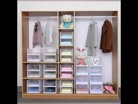 Stackable Clothes Drawer Storage Cabinet
