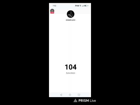 Live streaming of AYANPLAYZ