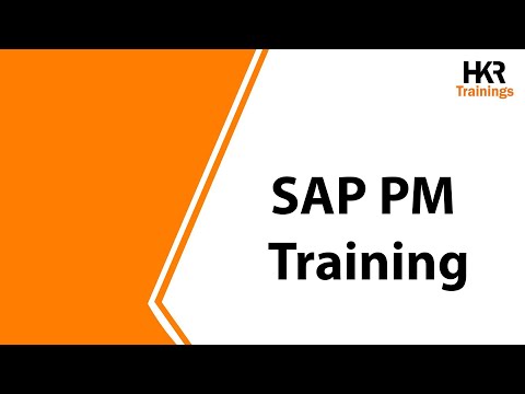 SAP PM Training | SAP PM Online Course | What is SAP PM | Overview Of SAP PM - HKR Trainings