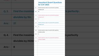 These 5 Questions Are Where Most IIM Dreams Die #catpreparation #catquant #cat2025 #catquestions