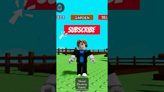 New Grow A Garden Code #roblox #games #growagarden #shorts