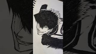 KARASU TABITO | sorry for blurry clipsss 😭🙏 #karasu #bluelock #anime  #drawing #art #shortsvideo