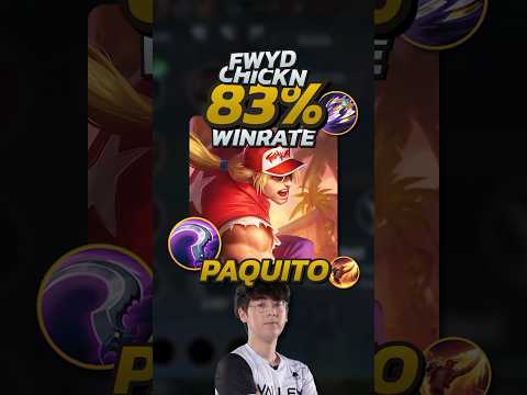 FwydChickn 83% Winrate Pacquito Build! Mobile Legends #mobilelegends #mlbb #gaming