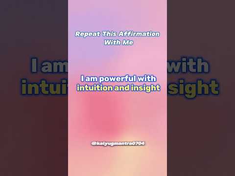 Repeating These Affirmations & Unlock Your Imagination power with Powerful Affirmations 🌟#shorts