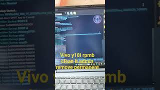 vivo y18i rpmb clean it admin remove permanent done 🇧🇩#vivo #rpmbclean #y18i #itadmin