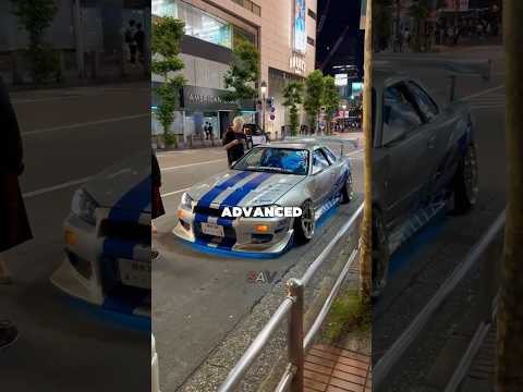 Why Was The Nissan Skyline R34 GTR Banned? #carlover
