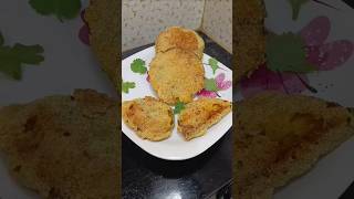 Crispy Brinjal Fry🔥🔥#bainganbhaja #indianfood #shorts #shortvideo
