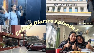 College Diaries Ep. 1 🎥 #softvlog #littlemoments#collegememories#chapterone #collegedays#lawstudent 