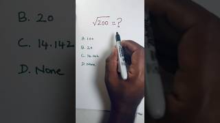 Square root of 200