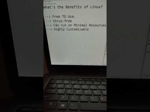 Advantages of Linux. #commandline #unix #computer #code #linuxterminal #technology #linuxessentials