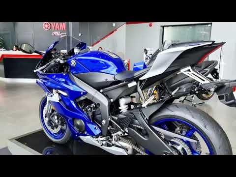 Yamaha YZF R6 Icon blue 2021