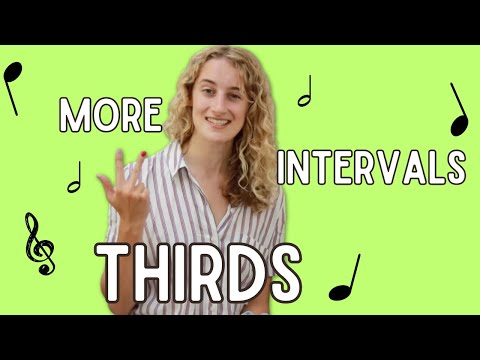 Intervals: Thirds! | Kids Music Lessons | Music Theory