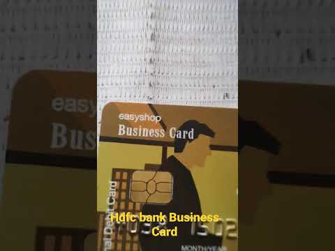 Hdfc Bank Current Account Debit Card #hdfc bank